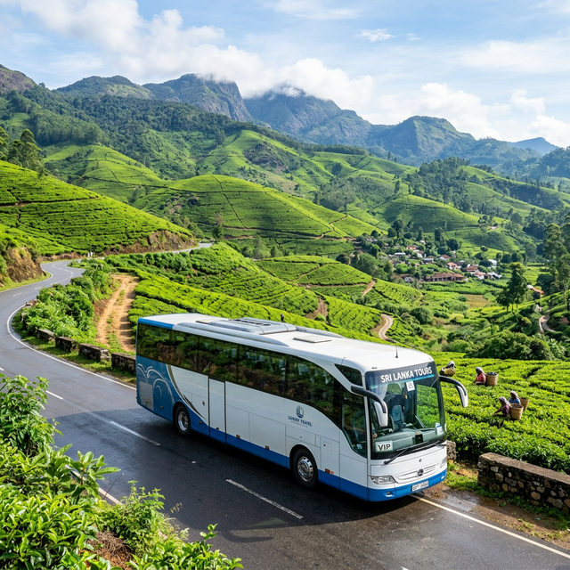 Go Lanka Tours Vehicle