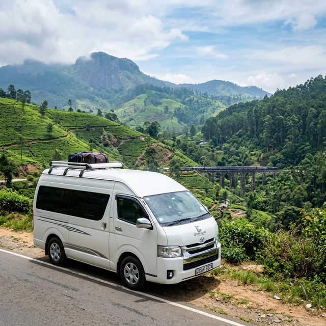 Go Lanka Tours Vehicle